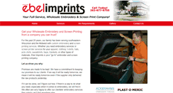 Desktop Screenshot of ebelimprints.com